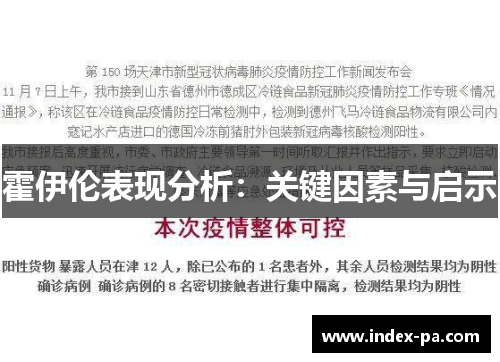 霍伊伦表现分析:关键因素与启示 霍伊伦表现分析:关键因素与启示